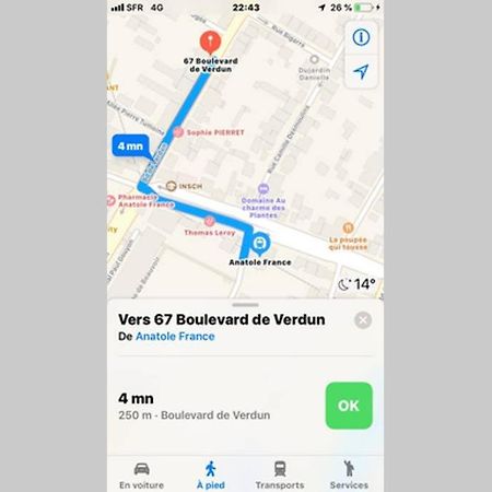 L'Urbain, Metro Anatole France, Proche Gare, Chu Lägenhet Rennes Exteriör bild